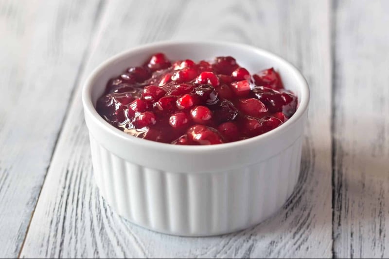 Dog-friendly berry topping for healthy dogs.