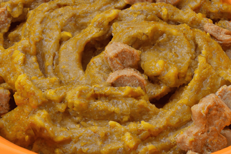 Dog treat meal made with nutritious ingredients.