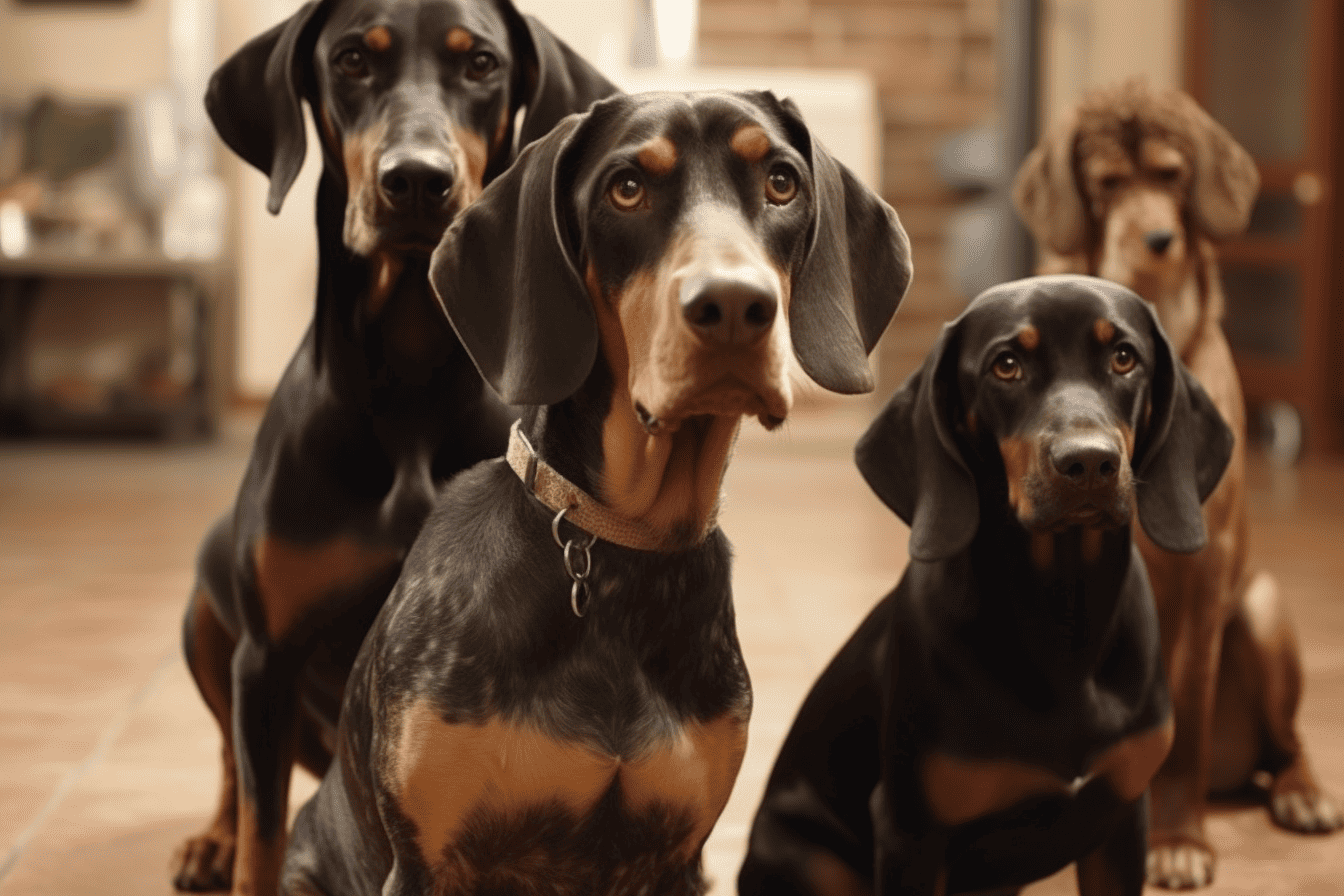 Black and Tan Coonhound Compatibility with Other Pets