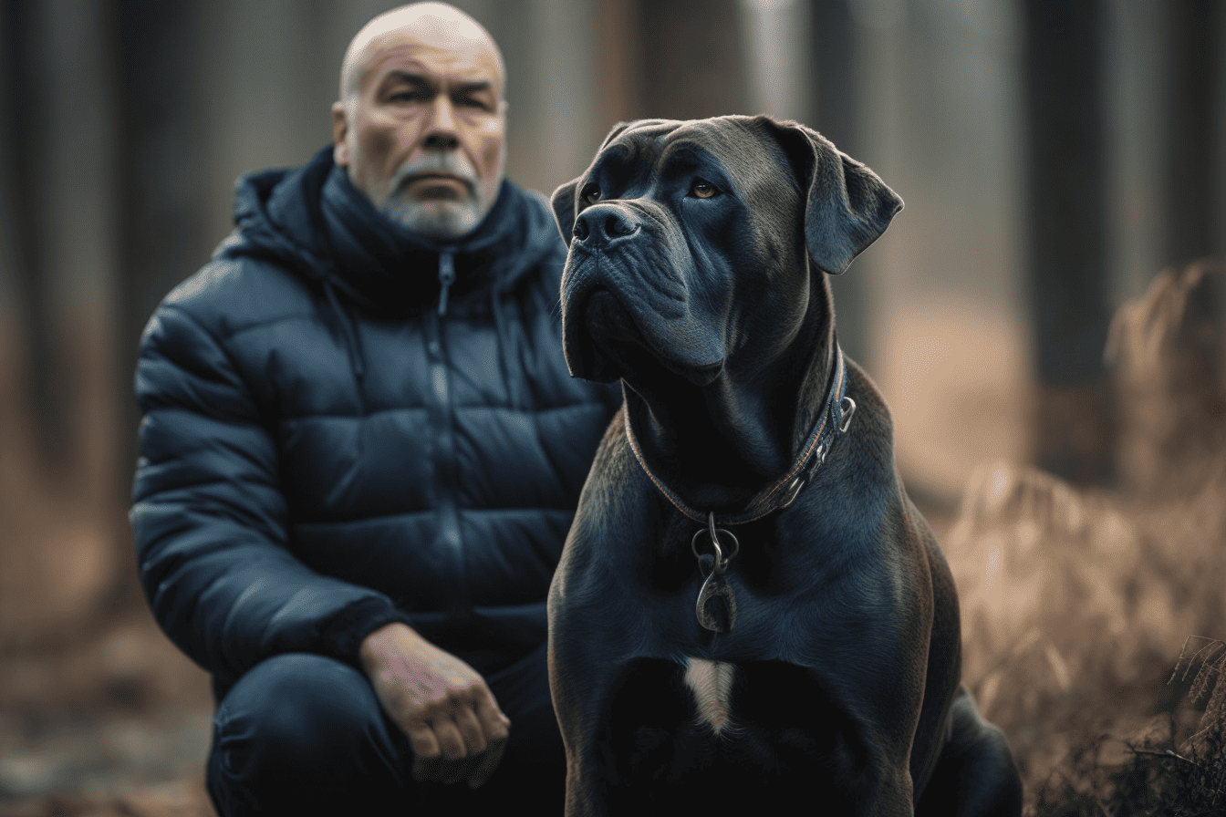 Dog training and care services.