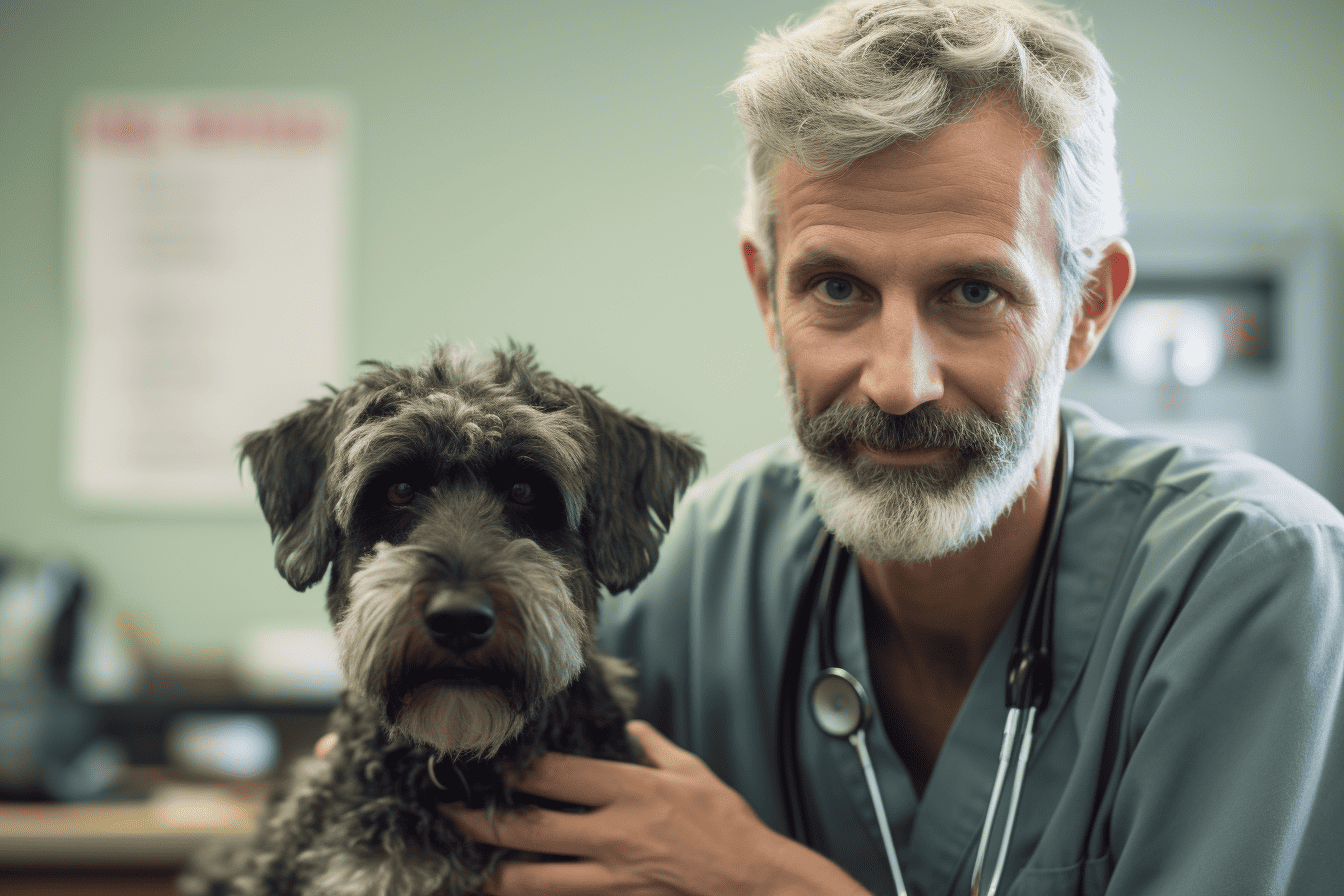 Veterinary care for your dog needs.