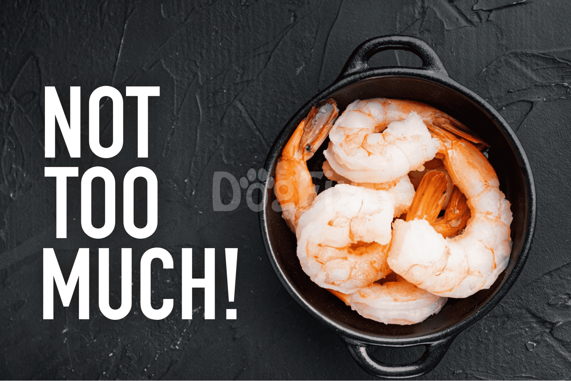 Delicious shrimp served in a black bowl, perfect for seafood lovers and healthy meal options.