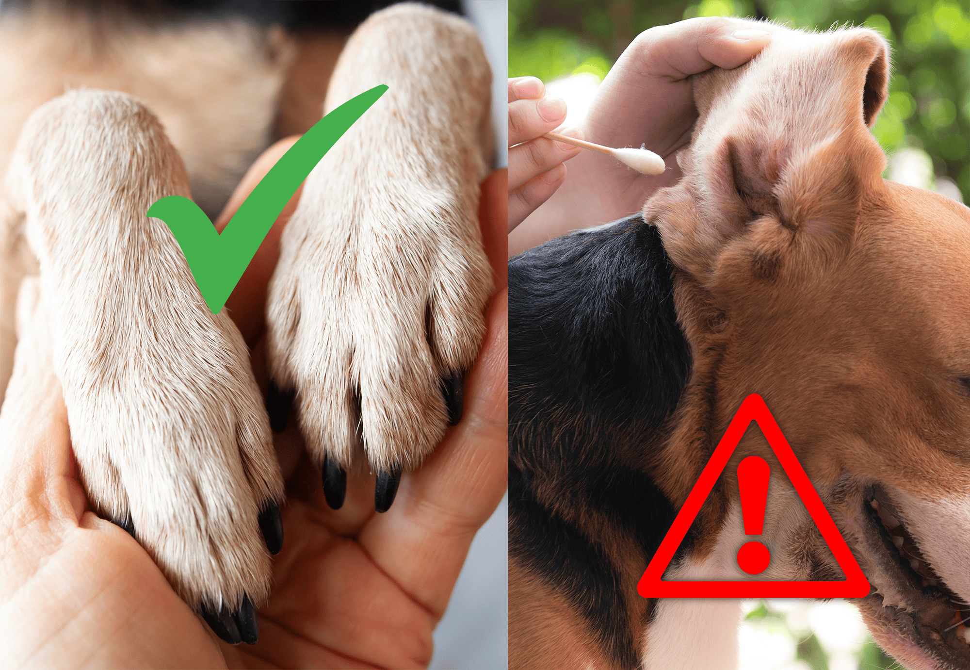Detailed image of dog paw nails, demonstrating proper grooming and care.