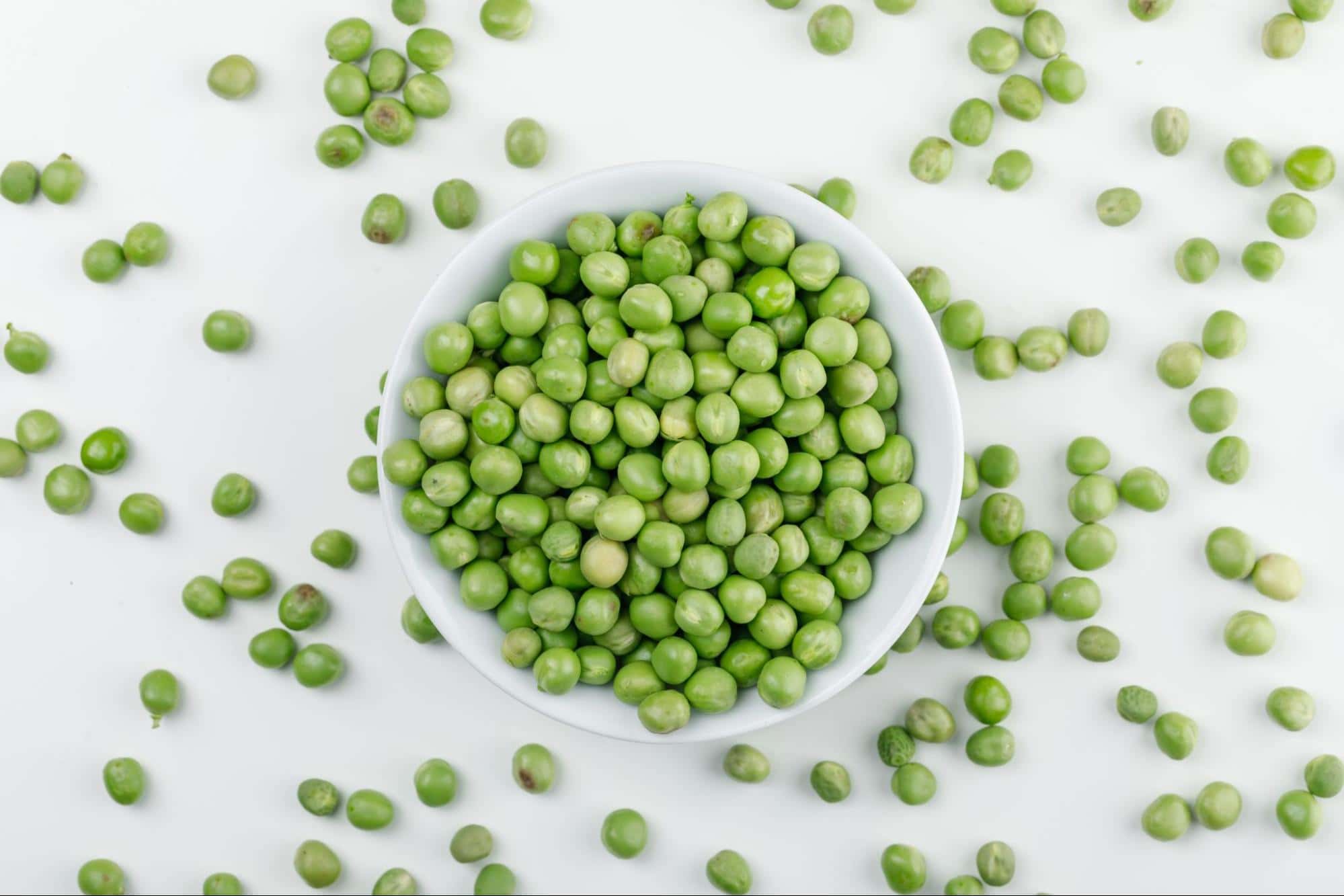 Do peas offer any health benefits to dogs