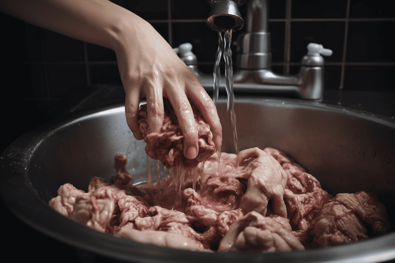 High-quality raw meat for nutritious dog meals.