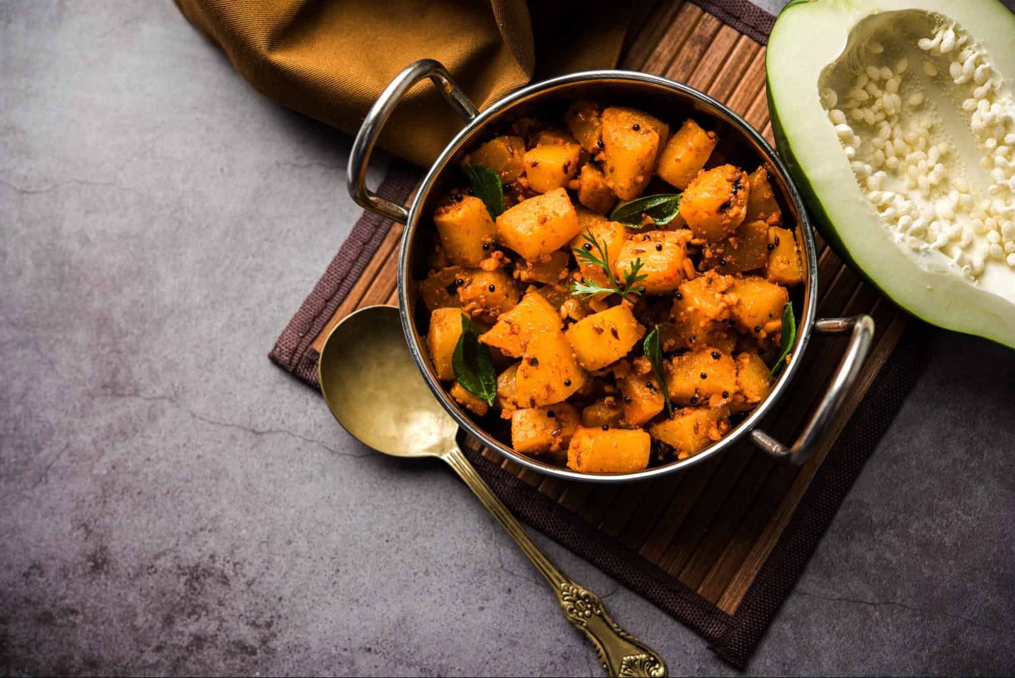 Freshly cooked sweet potatoes prepared for healthy dog meals and snacks.