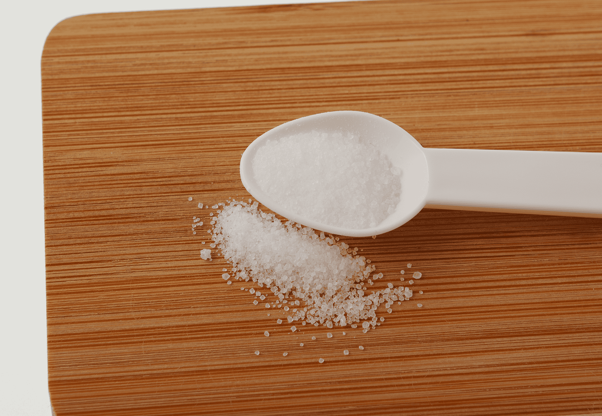 Natural sea salt for dog health.