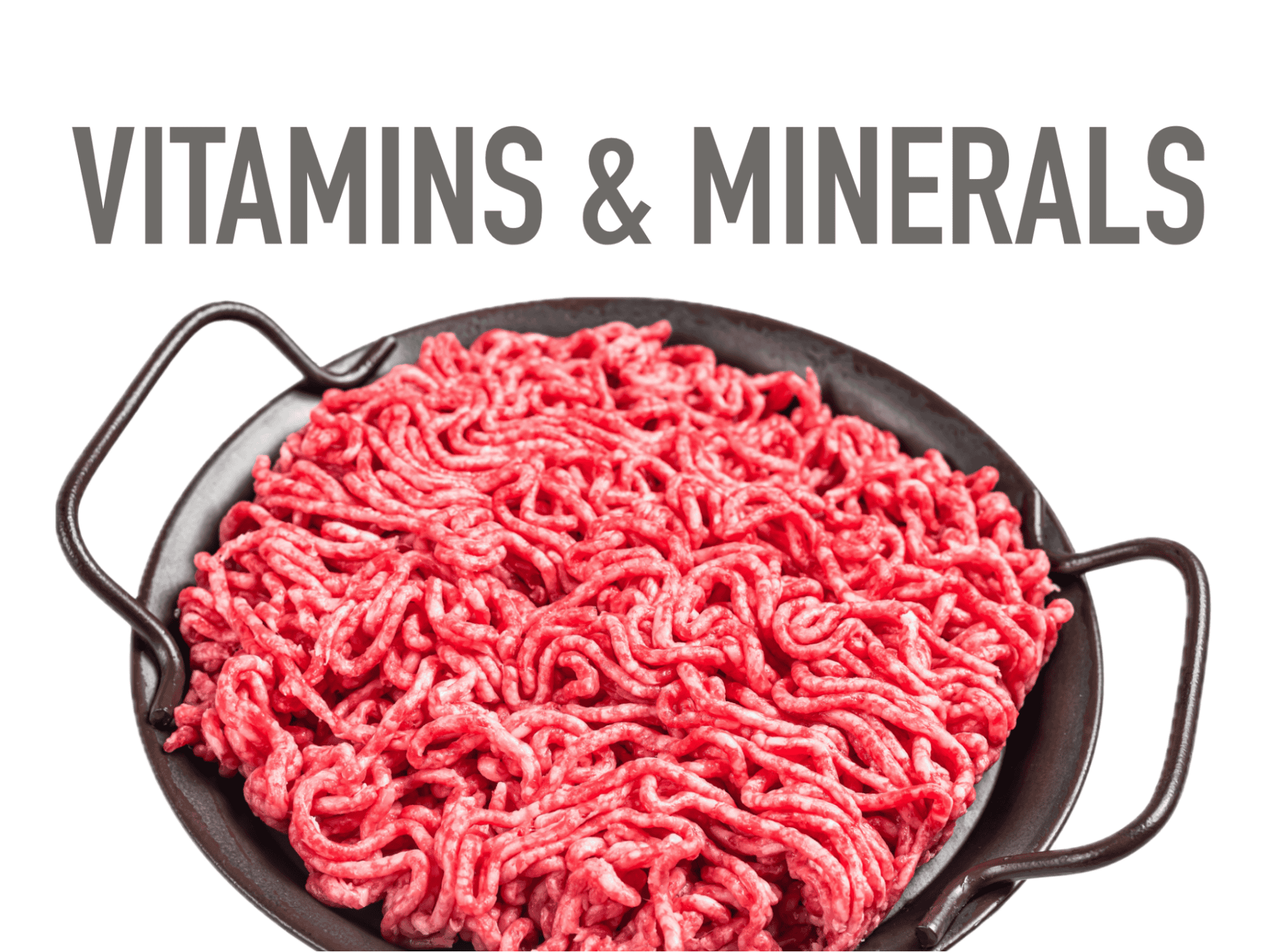 Vitamins and Minerals in Ground Beef
