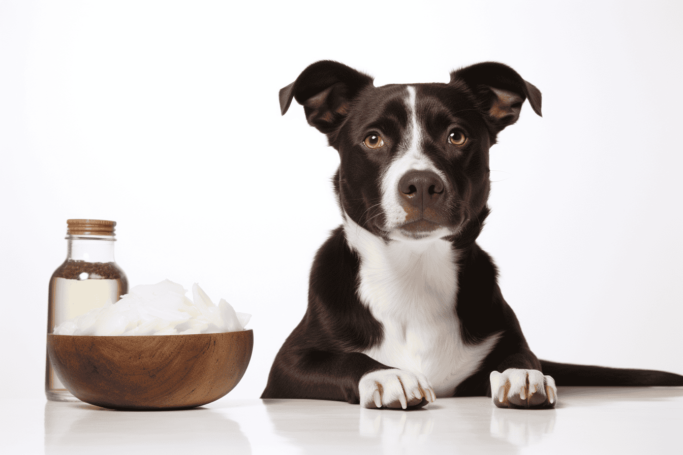 Dog grooming essentials for healthy skin and coat care.