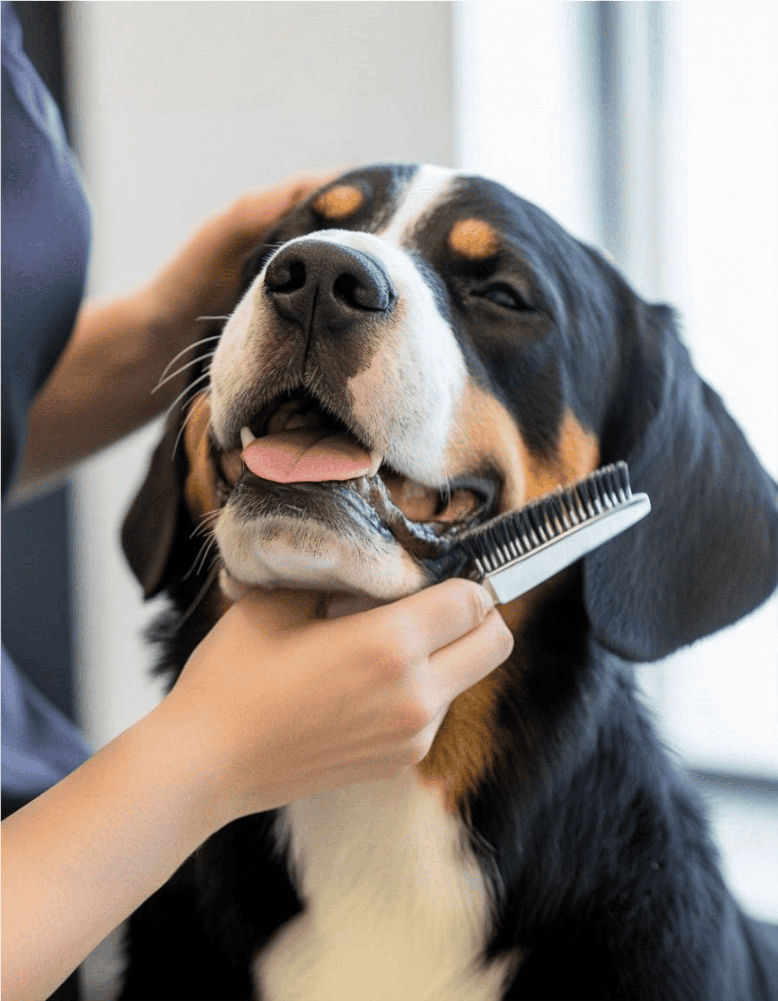 Entlebucher Mountain Grooming