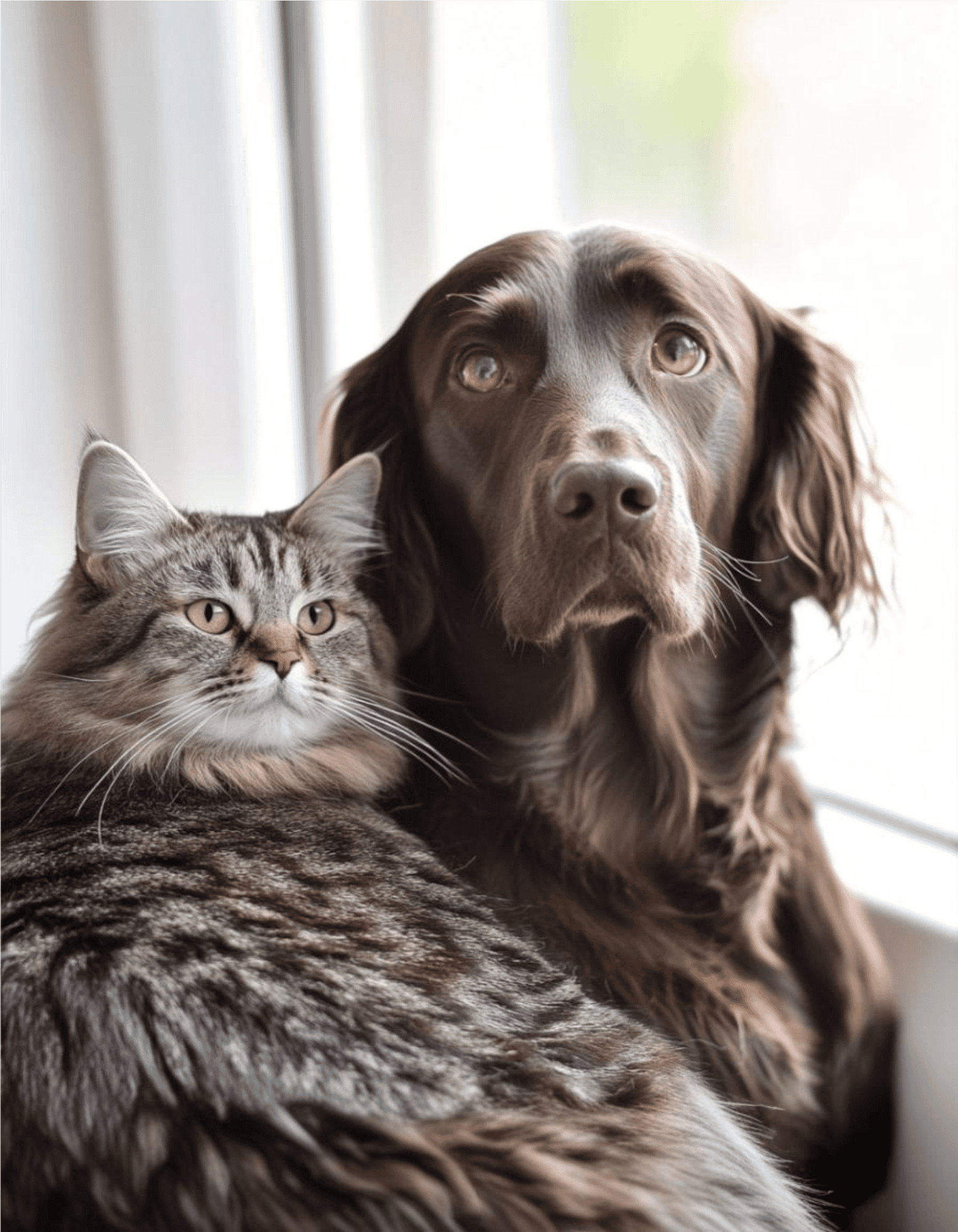 Dog and cat sitting services.
