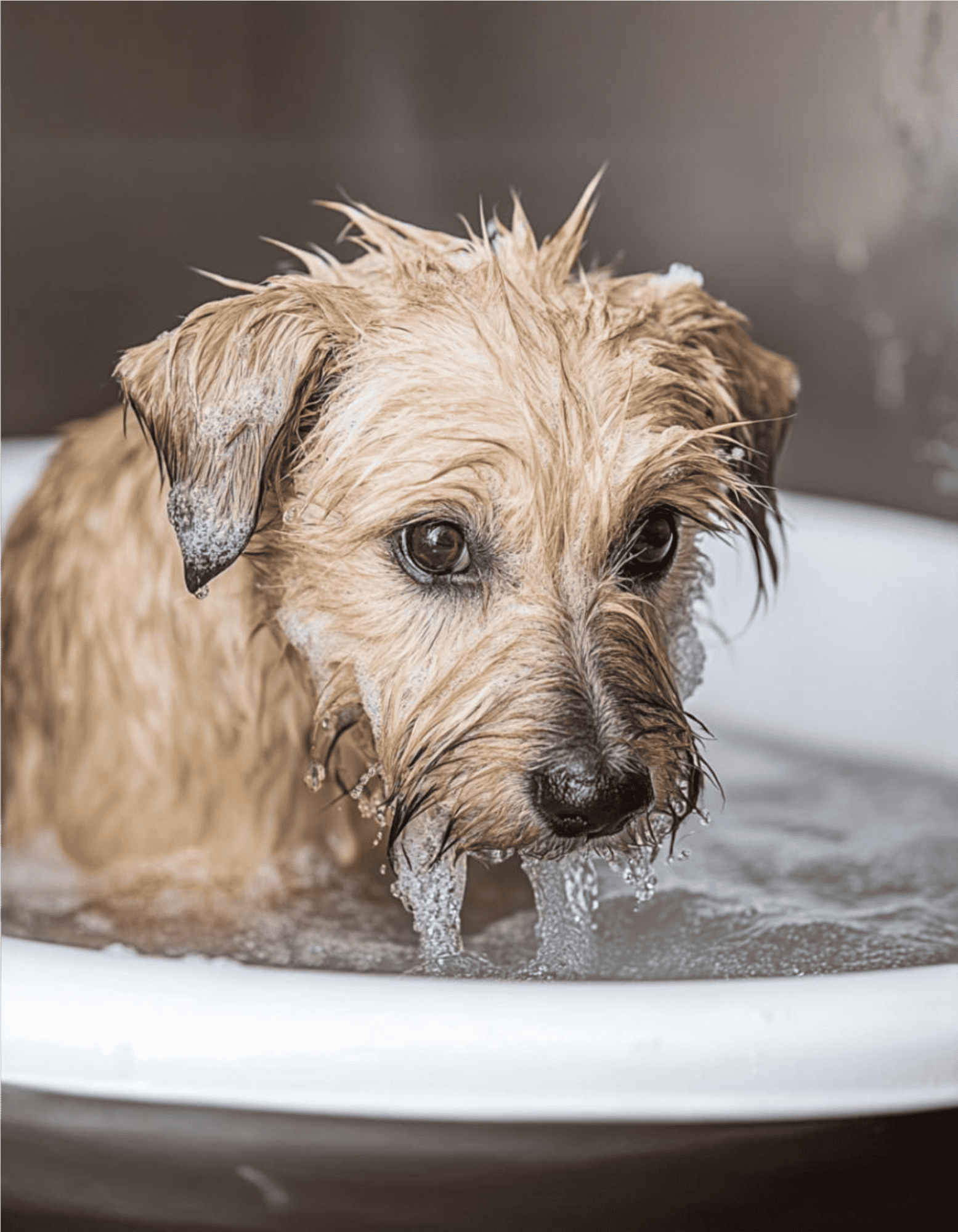 Dog bathing, grooming, puppy care, pet grooming service, dog washing, pet hygiene, dog grooming tips, bath time, dog hygiene products, pet wellness.