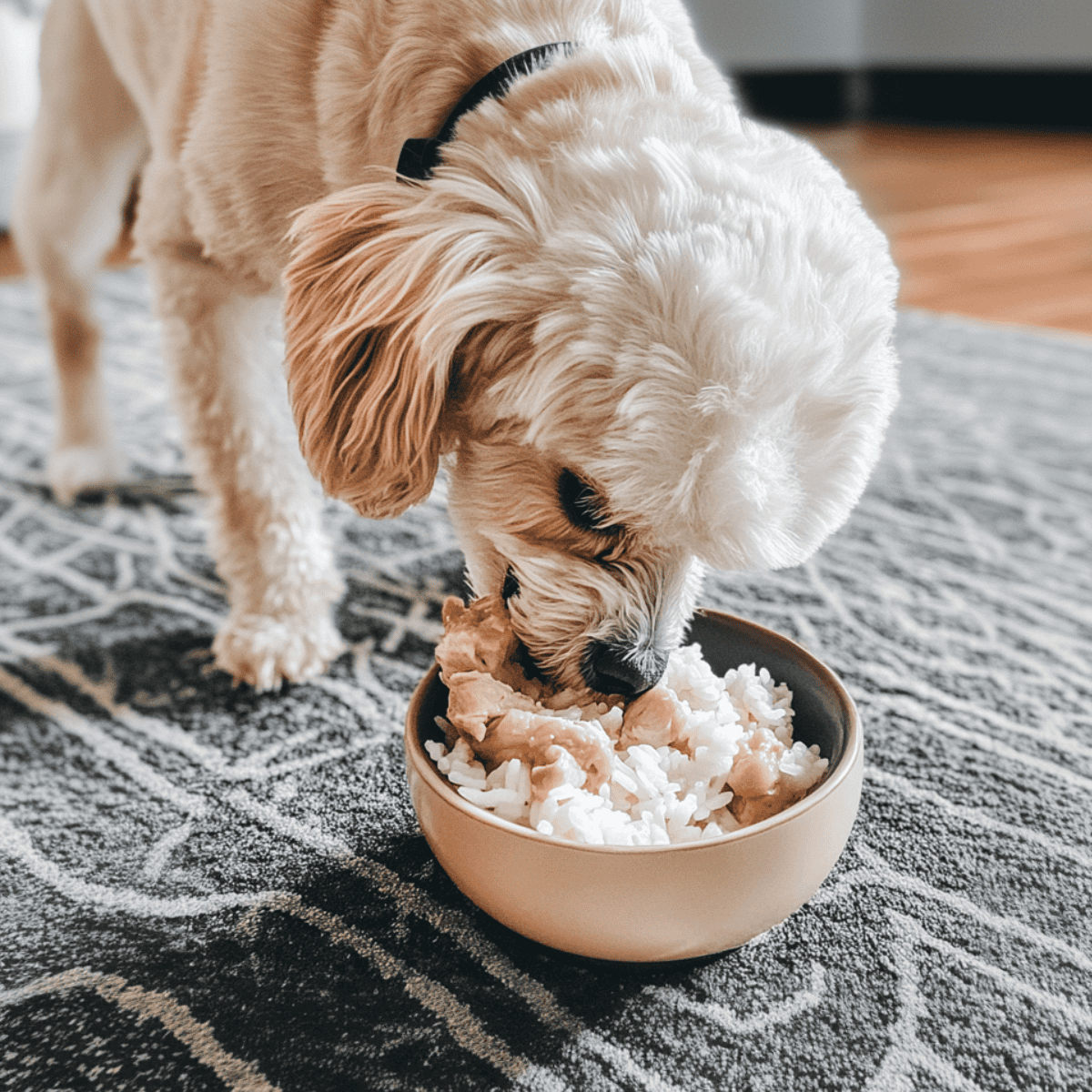 Healthy dog food feeding, nutritious meals for dogs, high-quality dog food, dog nutrition tips.